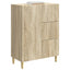 Sideboard Sonoma-eg 66 x 34,5 x 90 cm Konstrueret træ