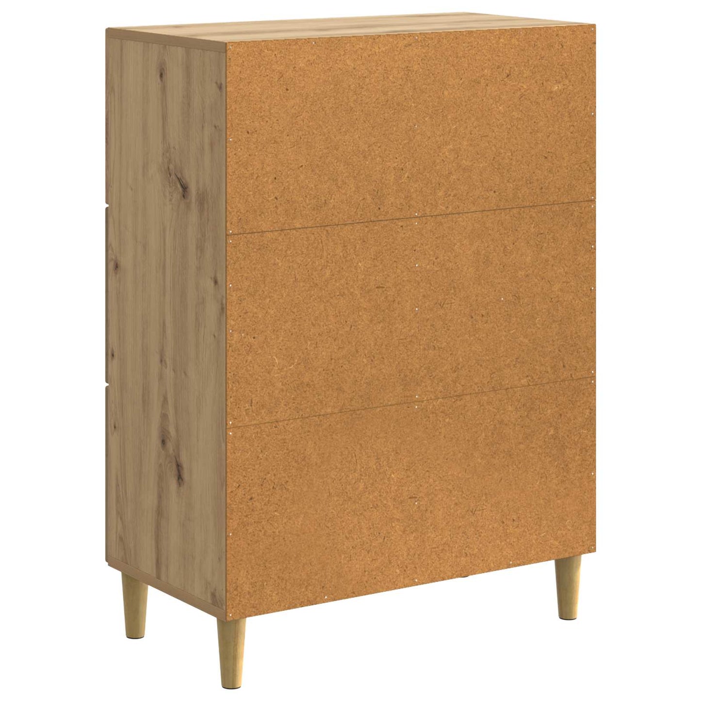 Sideboard Artisan-eg 66 x 34,5 x 90 cm Konstrueret træ