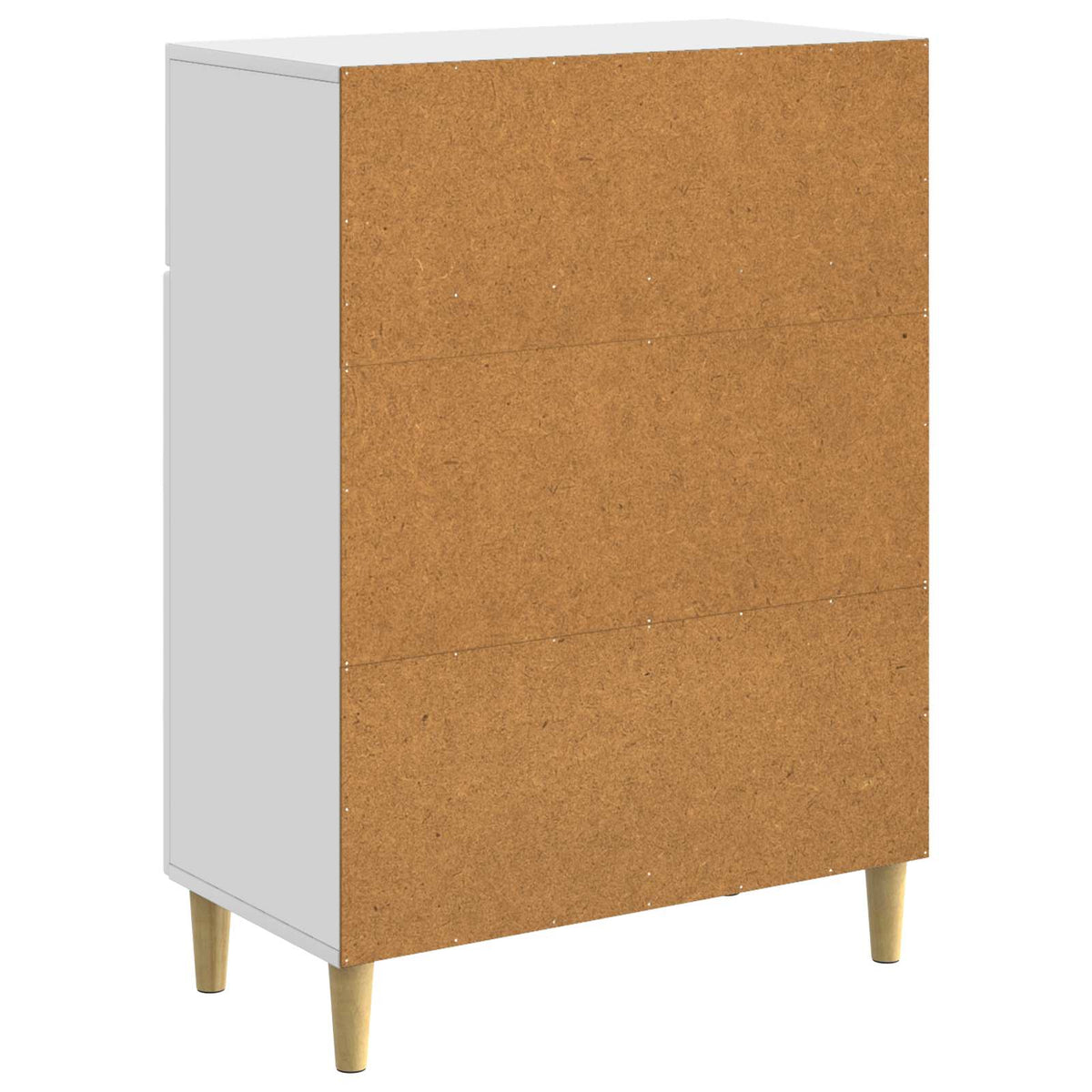Sideboard Hvid 66 x 34,5 x 90 cm Konstrueret træ
