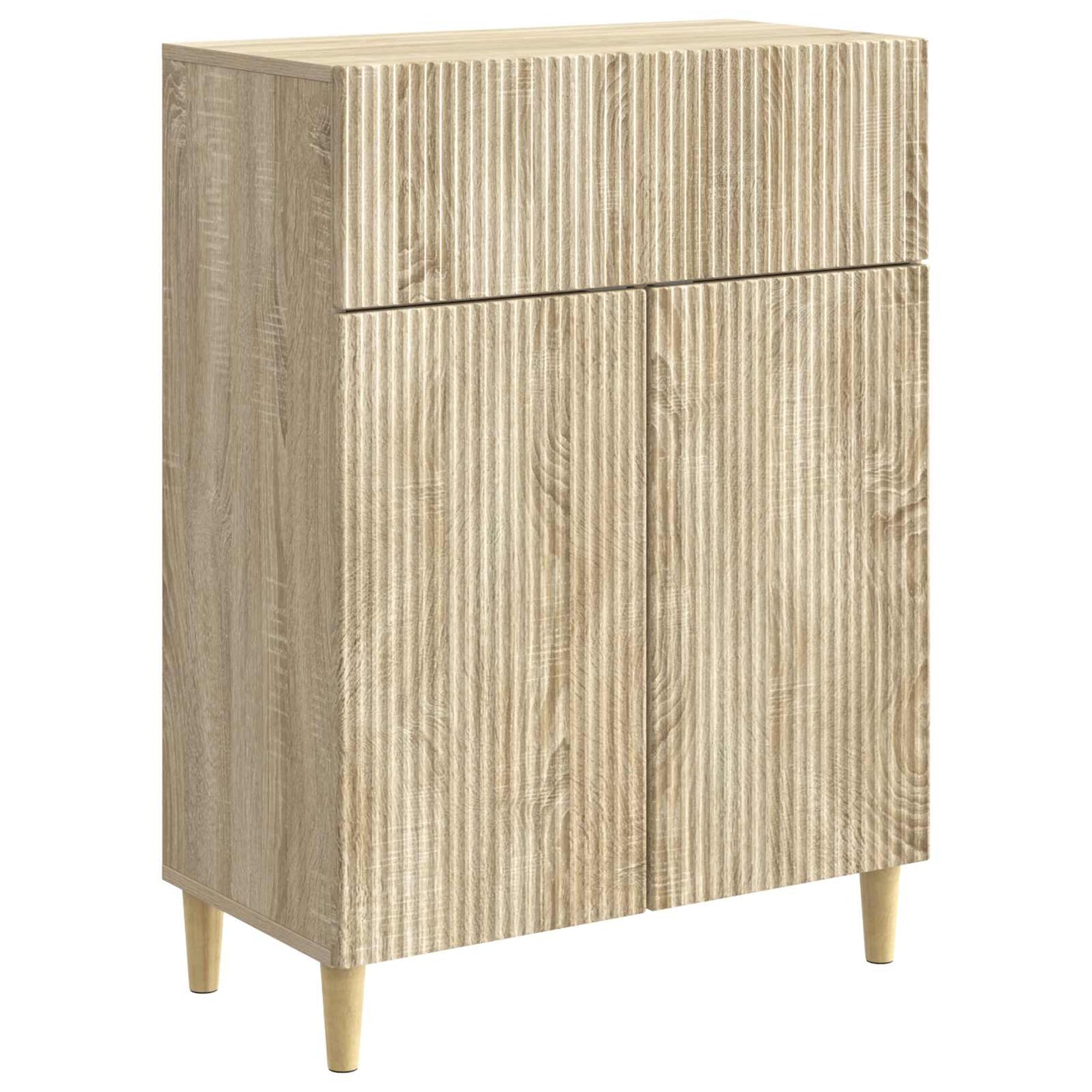 Sideboard Sonoma-eg 66 x 34,5 x 90 cm Konstrueret træ
