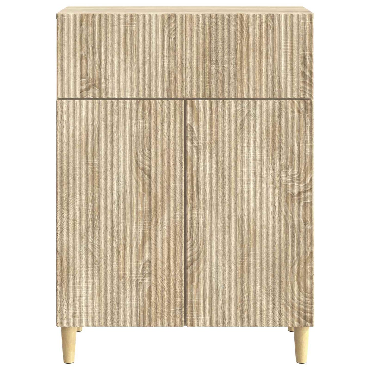 Sideboard Sonoma-eg 66 x 34,5 x 90 cm Konstrueret træ