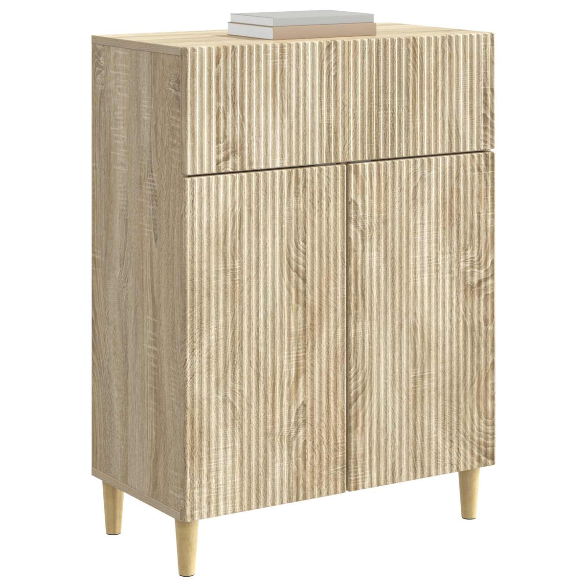 Sideboard Sonoma-eg 66 x 34,5 x 90 cm Konstrueret træ