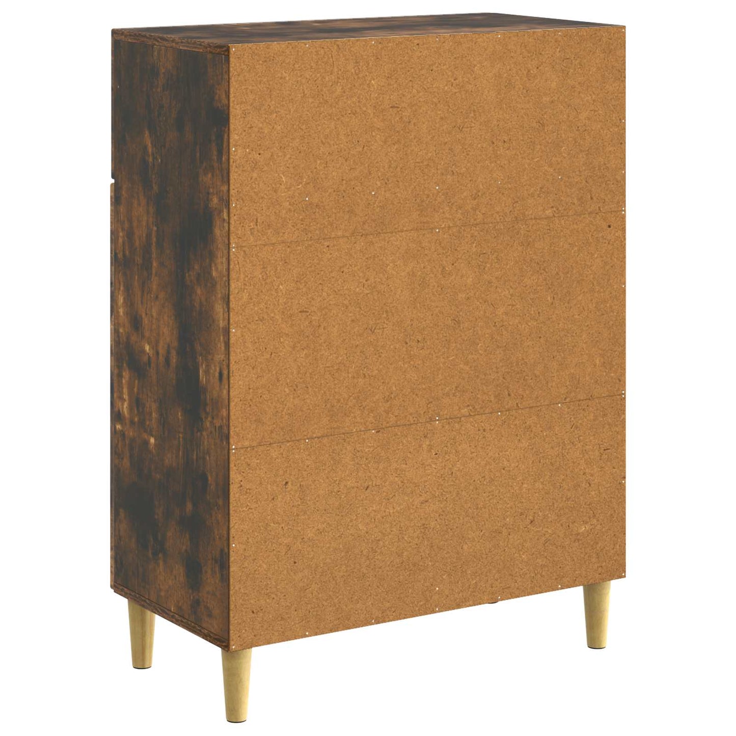 Sideboard med skuffe Røget eg 66 x 34,5 x 90 cm Konstrueret træ