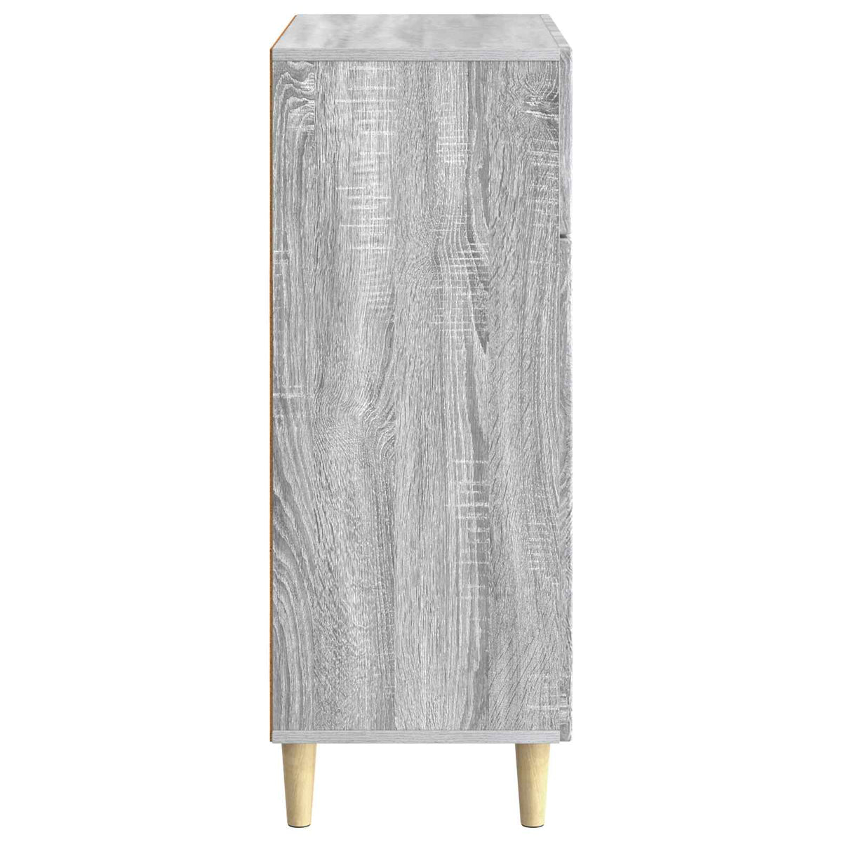 Sideboard Grå sonoma-eg 66 x 34,5 x 90 cm Konstrueret træ