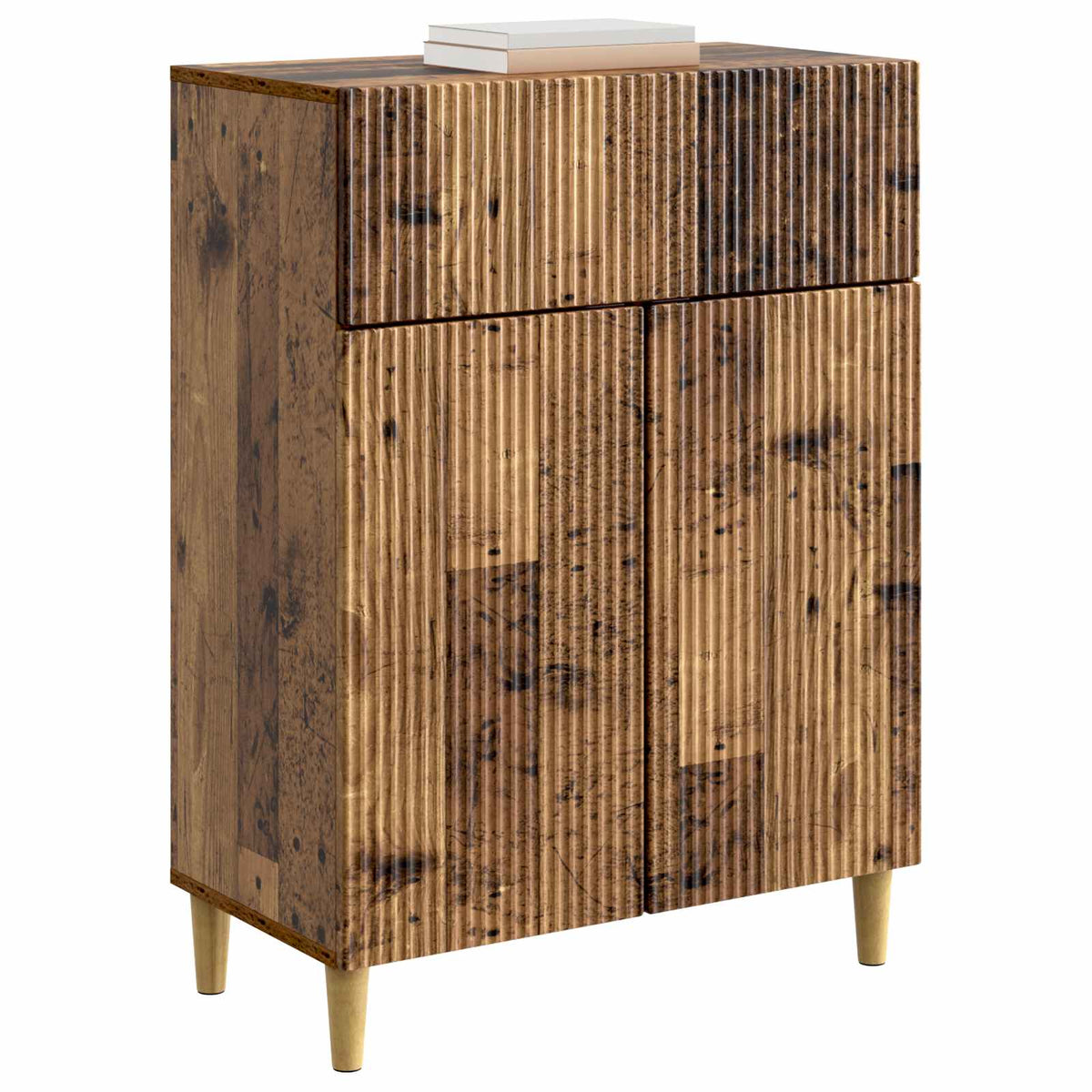 Sideboard Gammelt træ 66 x 34,5 x 90 cm Konstrueret træ