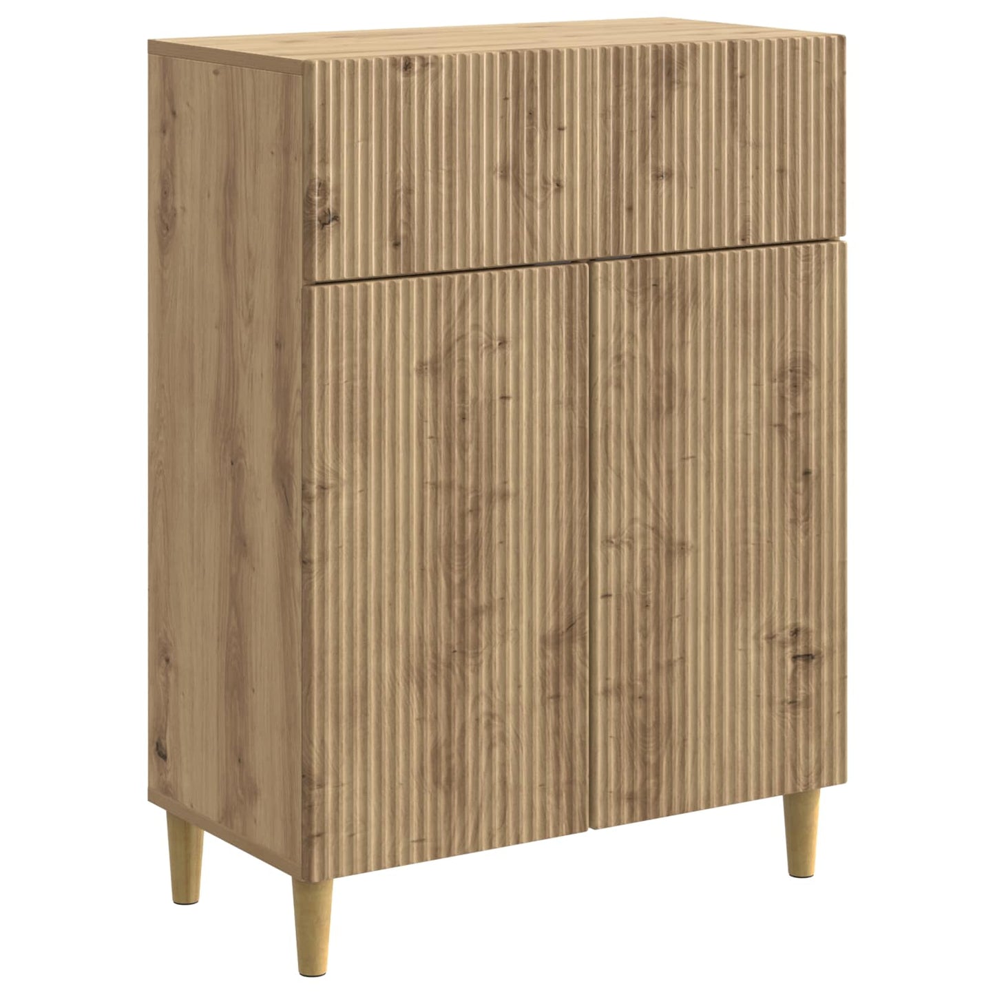 Sideboard Artisan-eg 66 x 34,5 x 90 cm Konstrueret træ