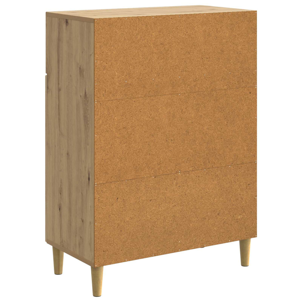 Sideboard Artisan-eg 66 x 34,5 x 90 cm Konstrueret træ