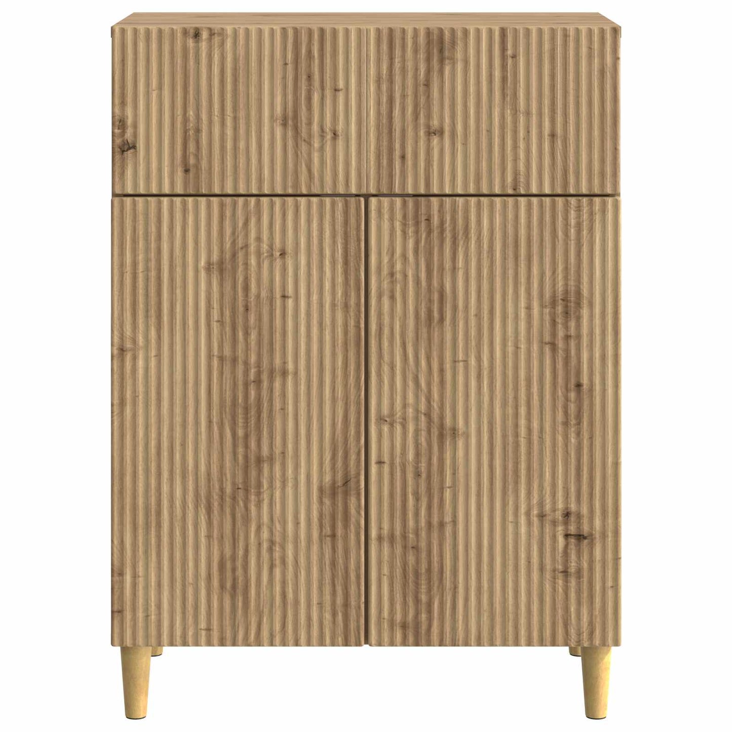 Sideboard Artisan-eg 66 x 34,5 x 90 cm Konstrueret træ