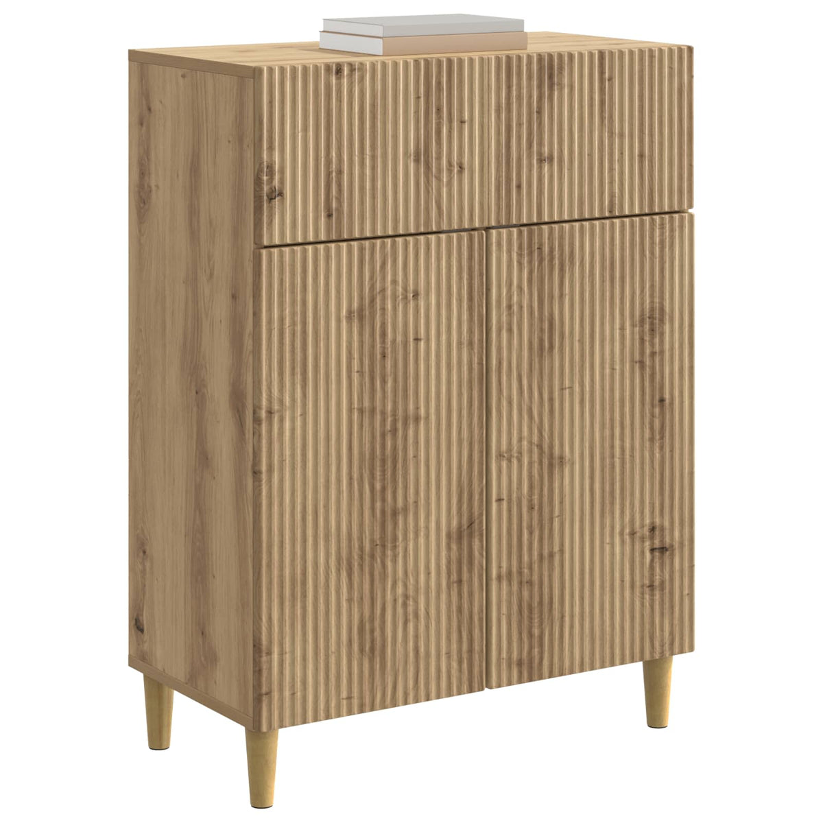 Sideboard Artisan-eg 66 x 34,5 x 90 cm Konstrueret træ