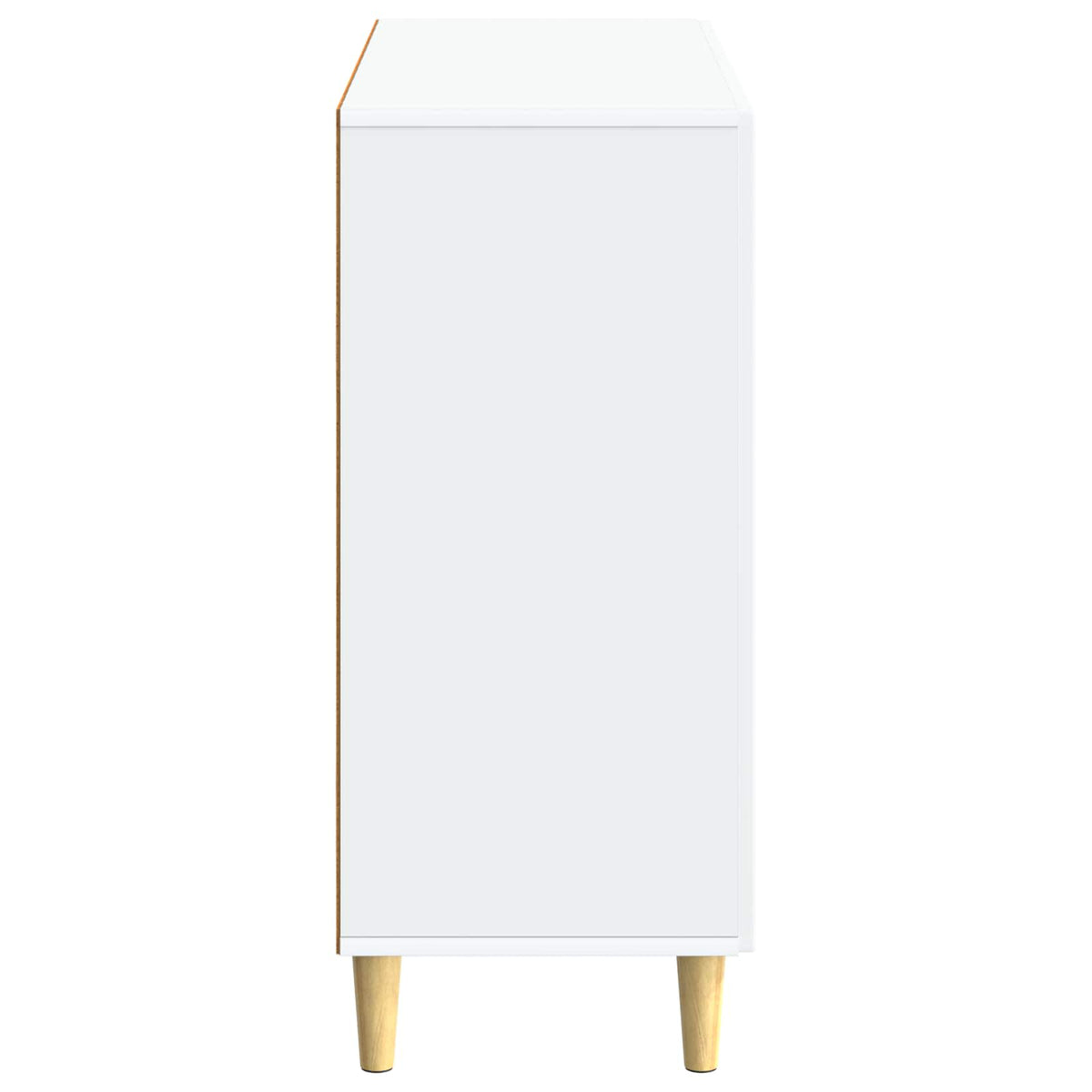 Sideboard Hvid 89 x 34,5 x 80 cm Konstrueret træ