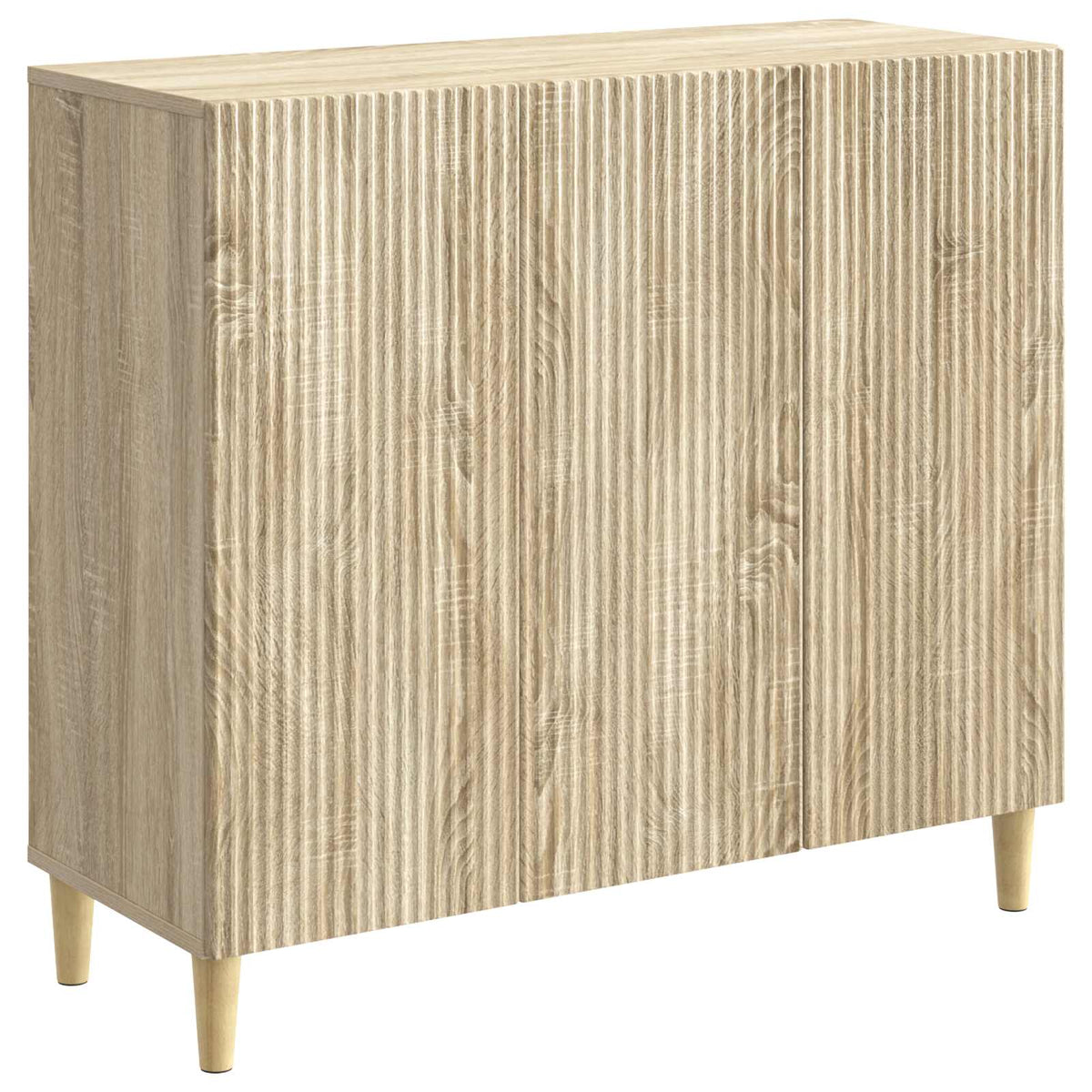 Sideboard Sonoma-eg 89 x 34,5 x 80 cm Konstrueret træ