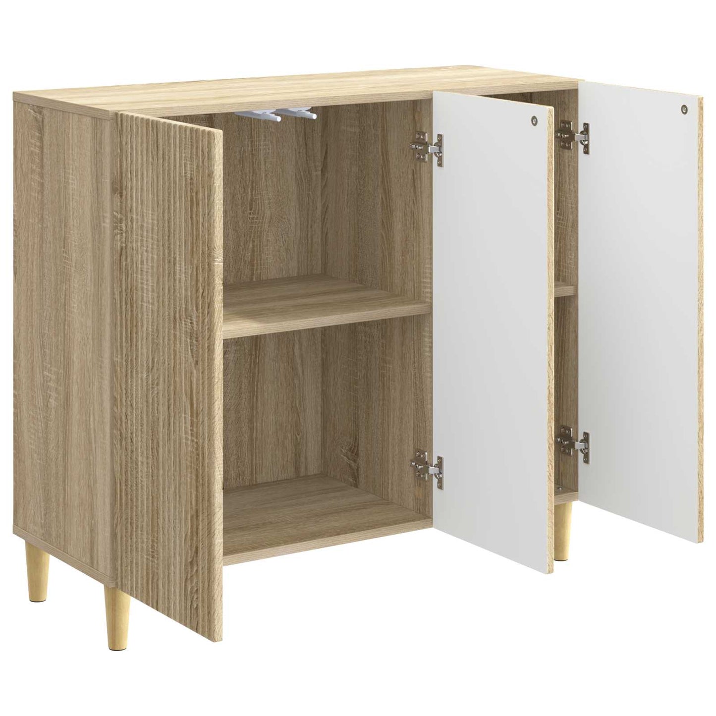 Sideboard Sonoma-eg 89 x 34,5 x 80 cm Konstrueret træ