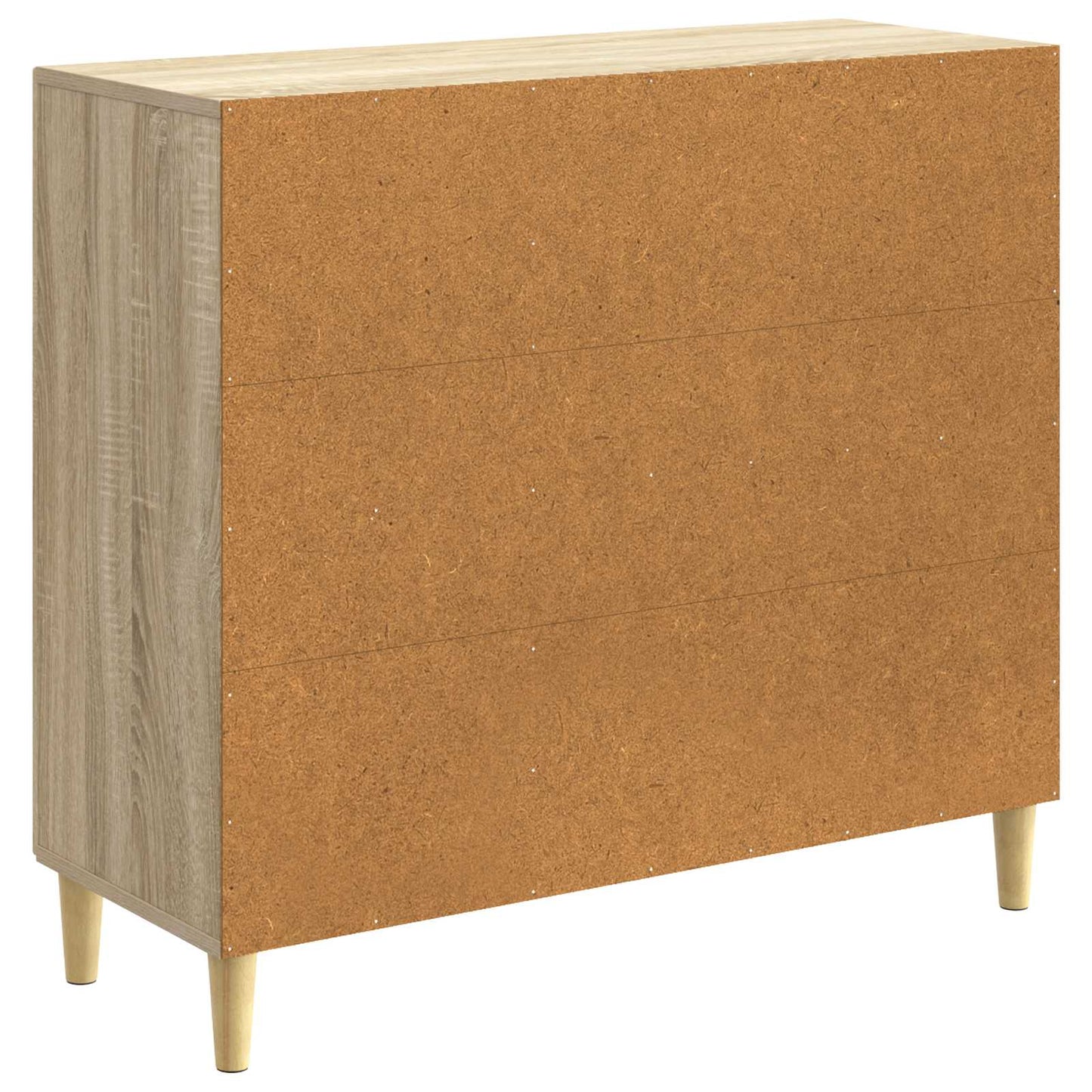 Sideboard Sonoma-eg 89 x 34,5 x 80 cm Konstrueret træ