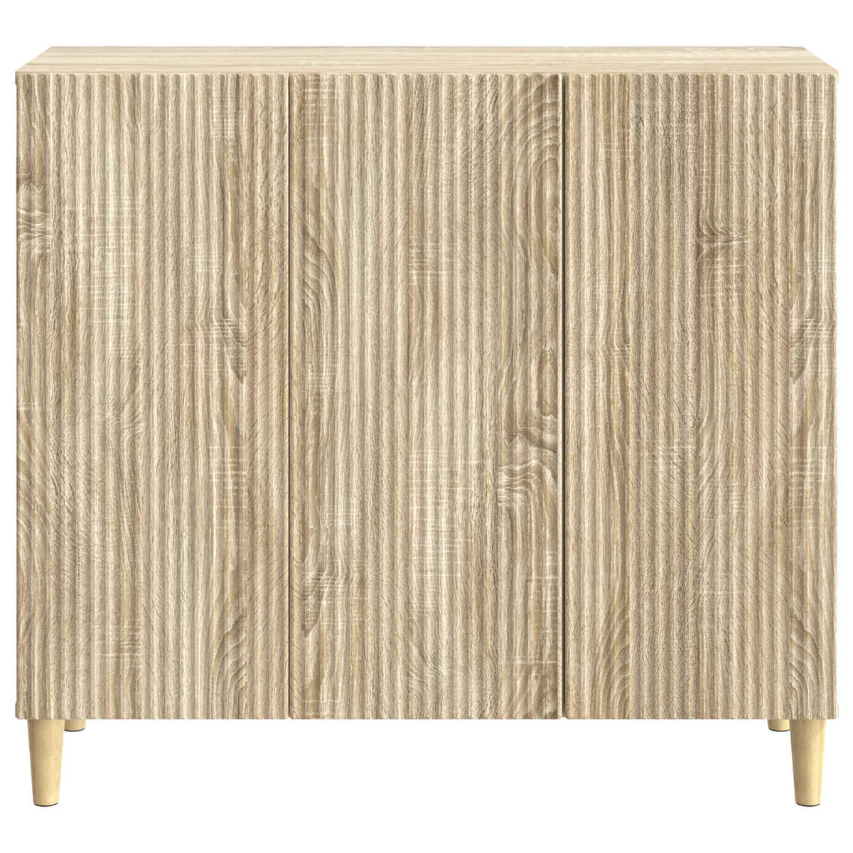 Sideboard Sonoma-eg 89 x 34,5 x 80 cm Konstrueret træ