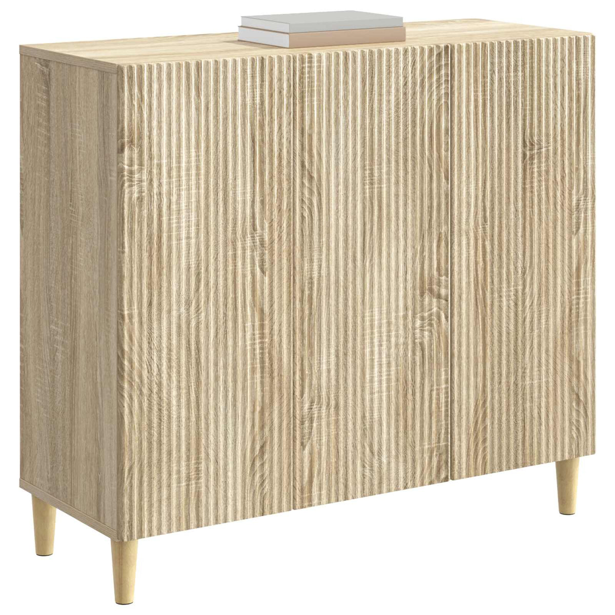 Sideboard Sonoma-eg 89 x 34,5 x 80 cm Konstrueret træ