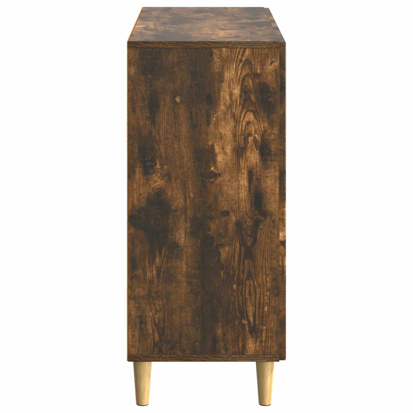 Sideboard Røget eg 89 x 34,5 x 80 cm Konstrueret træ