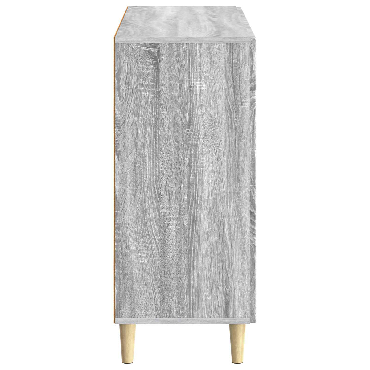 Sideboard Grå sonoma-eg 89 x 34,5 x 80 cm Konstrueret træ