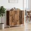 Sideboard Gammelt træ 89 x 34,5 x 80 cm Konstrueret træ