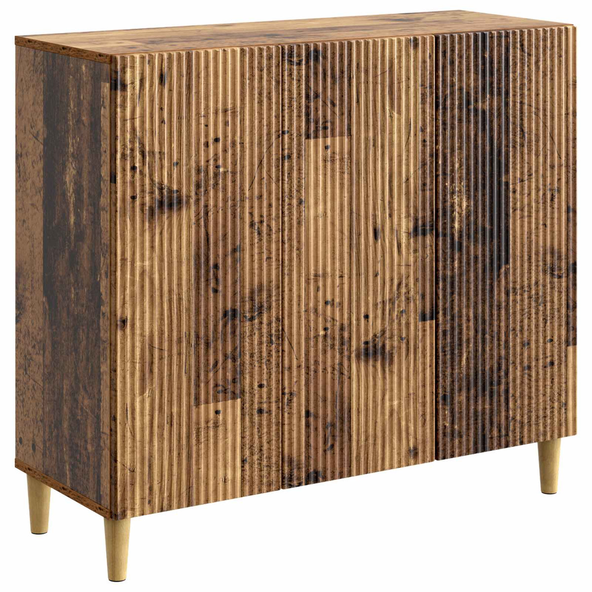 Sideboard Gammelt træ 89 x 34,5 x 80 cm Konstrueret træ