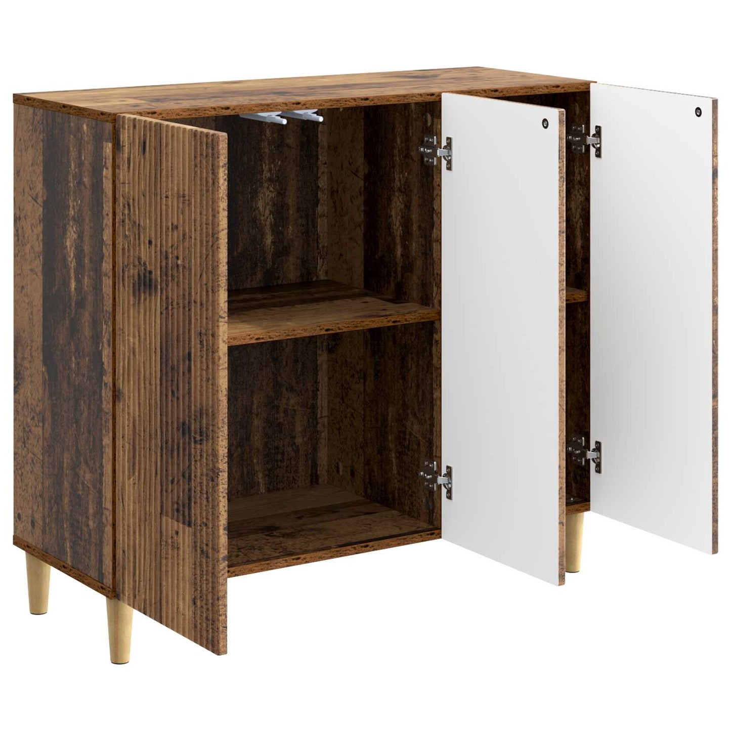 Sideboard Gammelt træ 89 x 34,5 x 80 cm Konstrueret træ