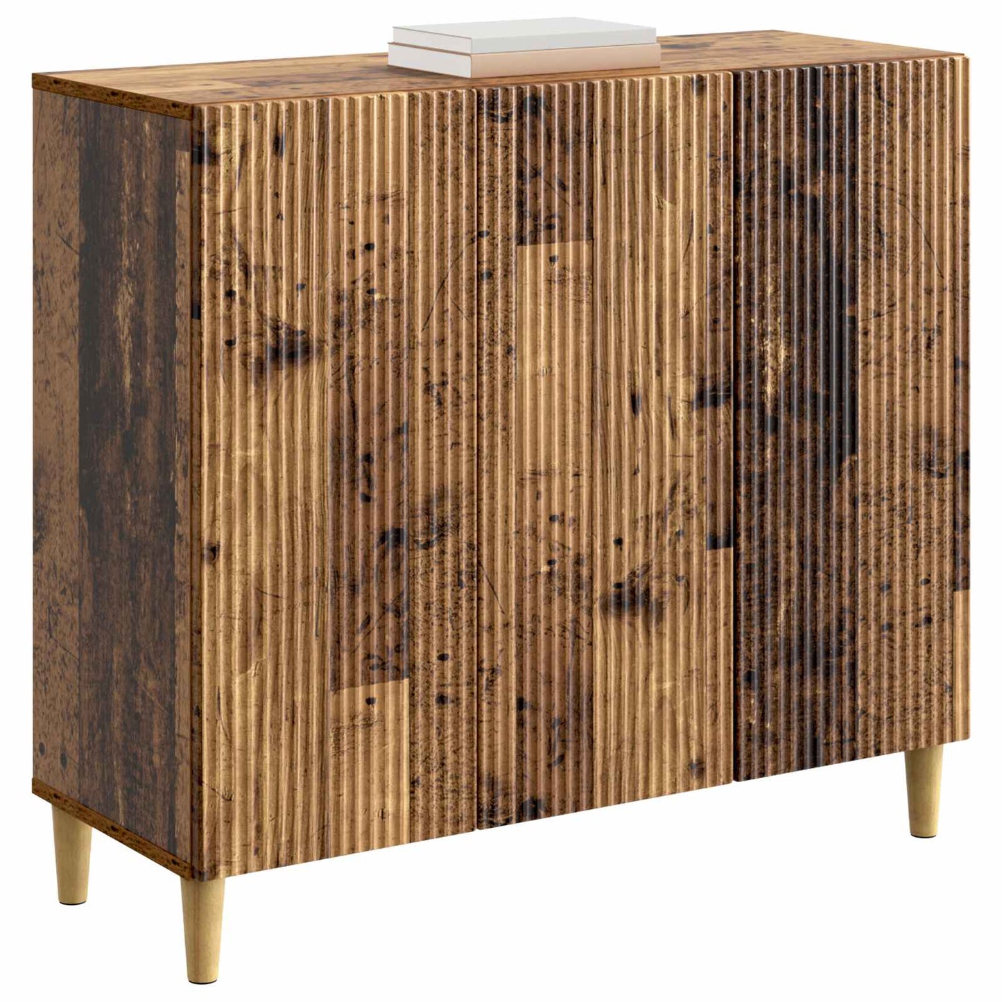 Sideboard Gammelt træ 89 x 34,5 x 80 cm Konstrueret træ