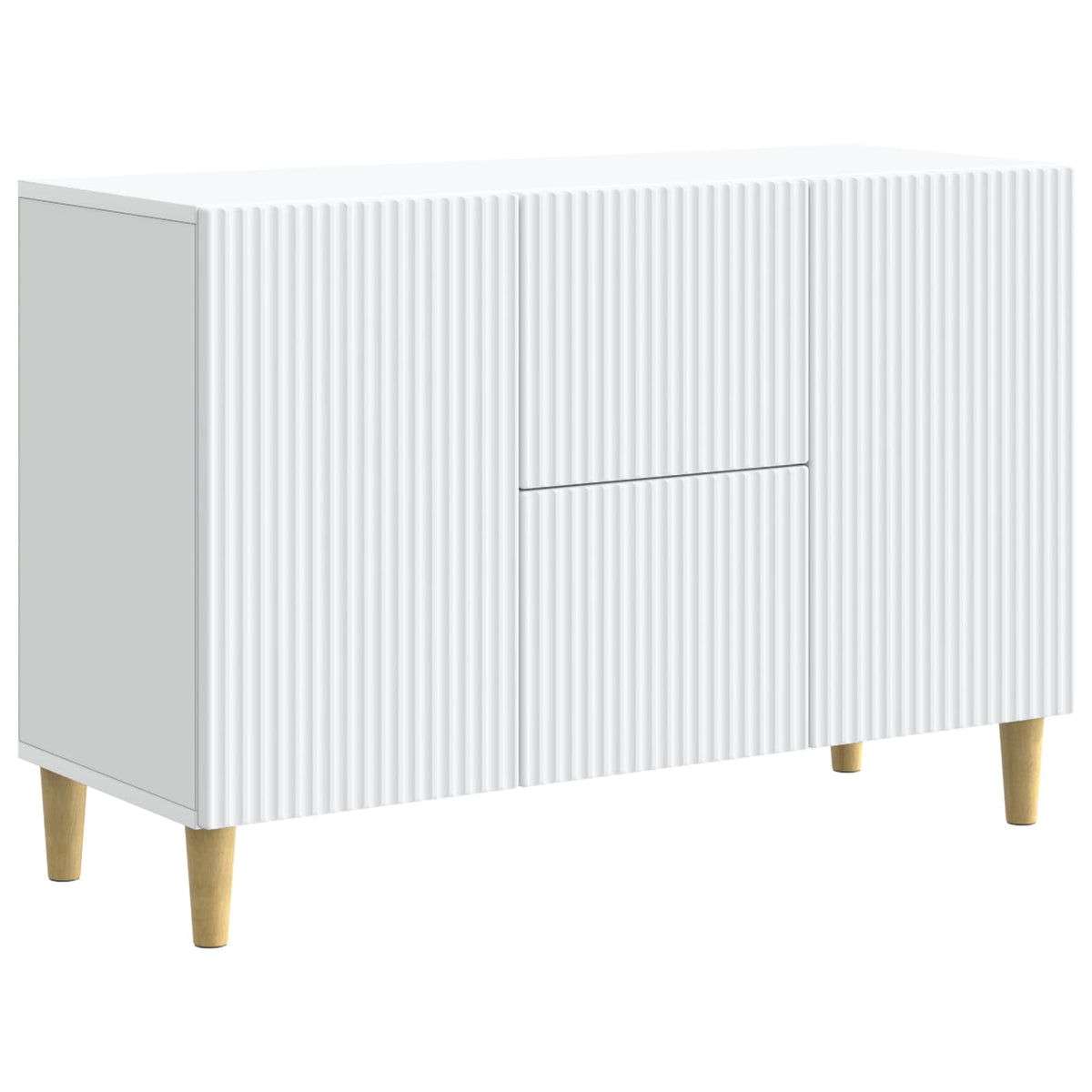 Sideboard Hvid 89 x 34,5 x 60 cm Konstrueret træ