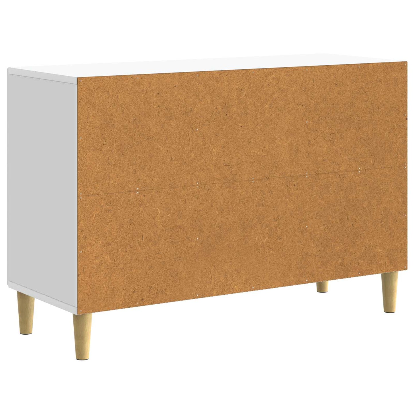 Sideboard Hvid 89 x 34,5 x 60 cm Konstrueret træ