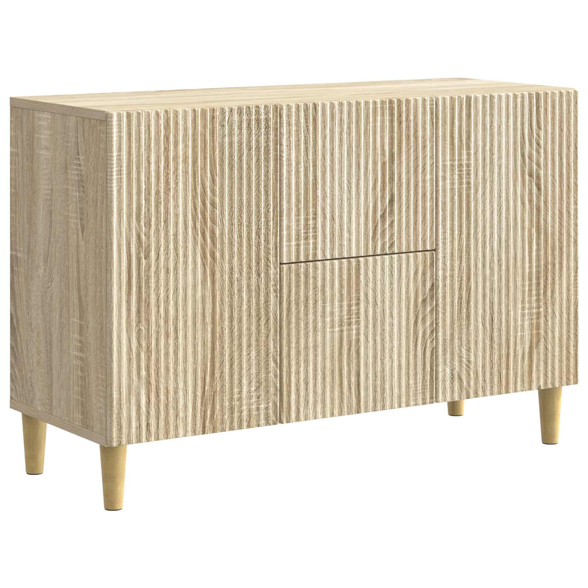 Sideboard Sonoma-eg 89 x 34,5 x 60 cm Konstrueret træ