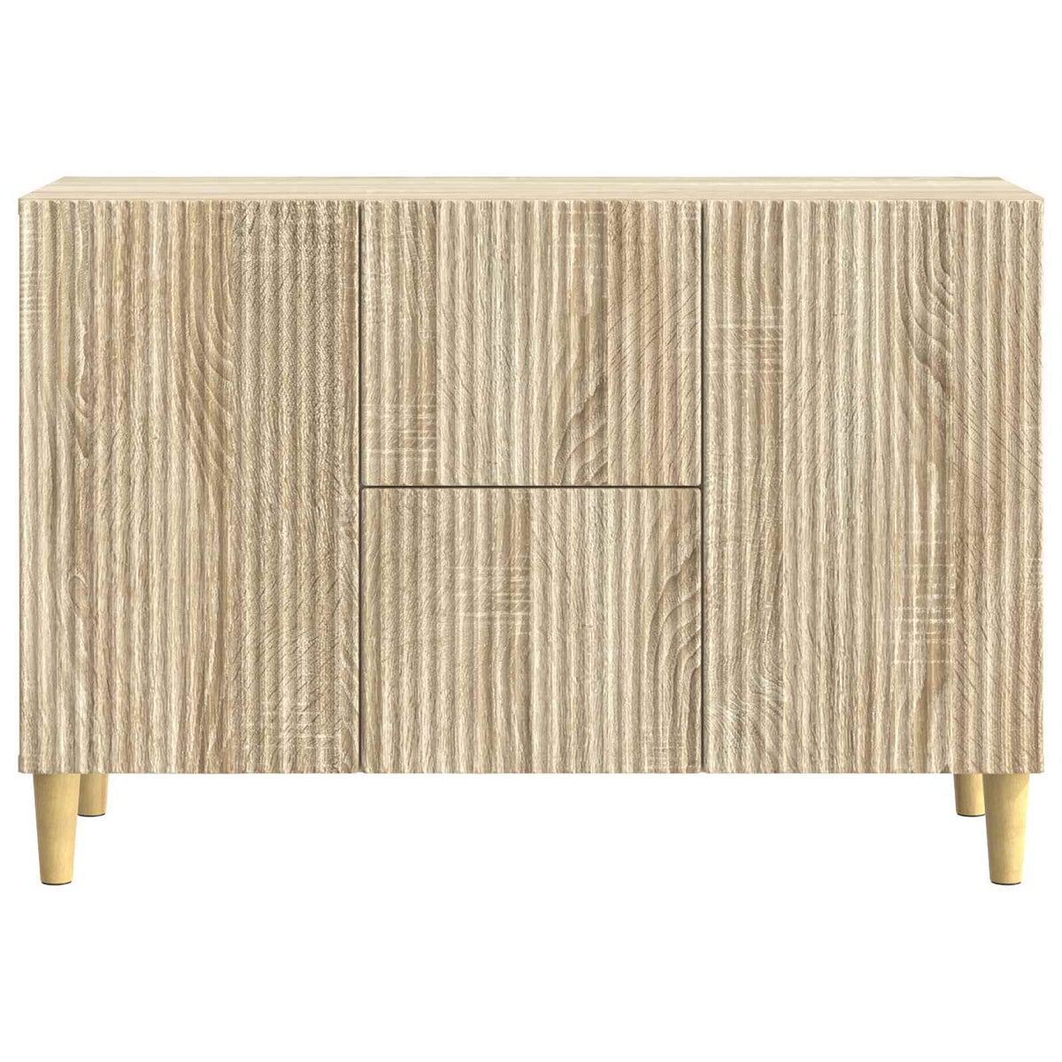 Sideboard Sonoma-eg 89 x 34,5 x 60 cm Konstrueret træ