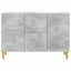 Sideboard Betongrå 89 x 34,5 x 60 cm Konstrueret træ