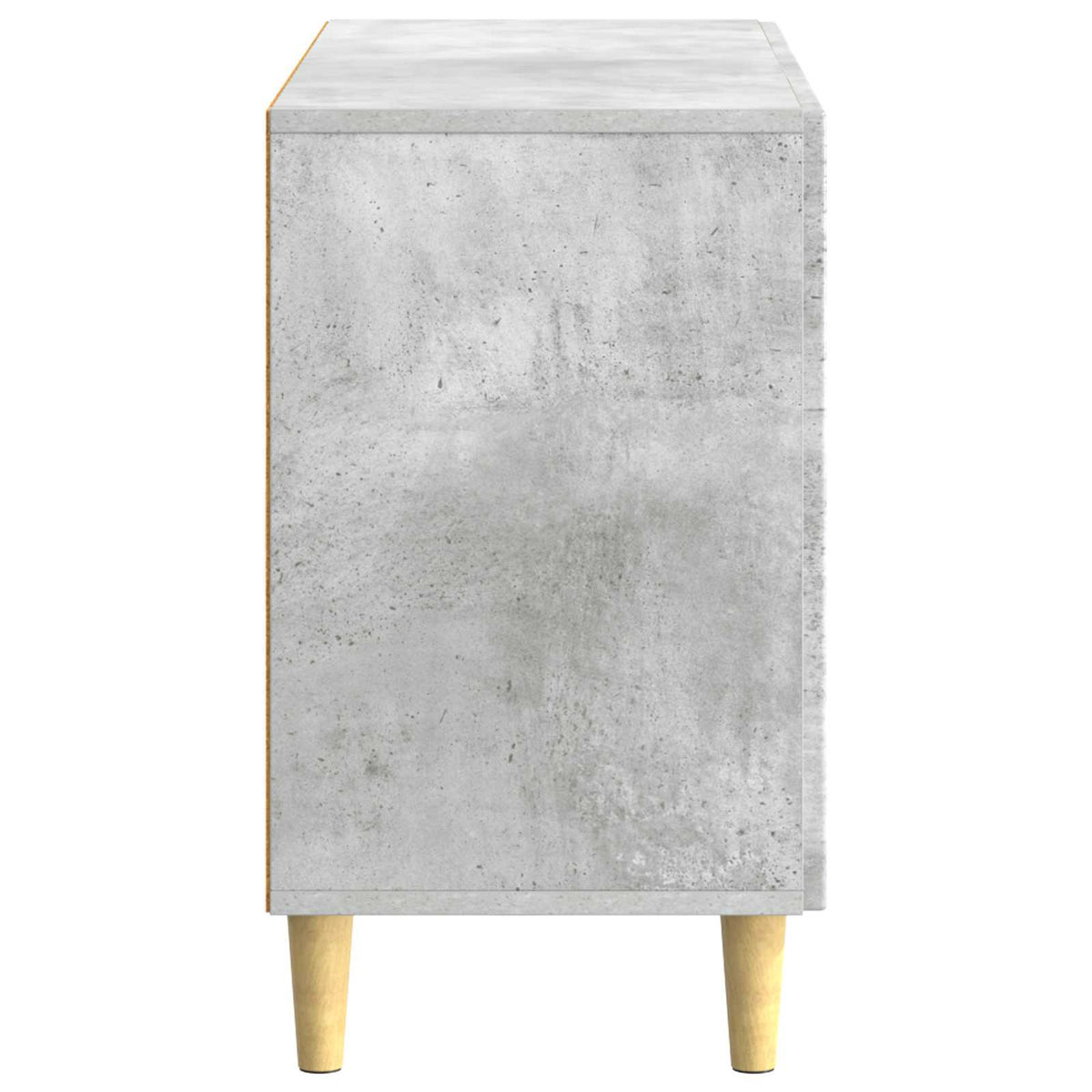 Sideboard Betongrå 89 x 34,5 x 60 cm Konstrueret træ