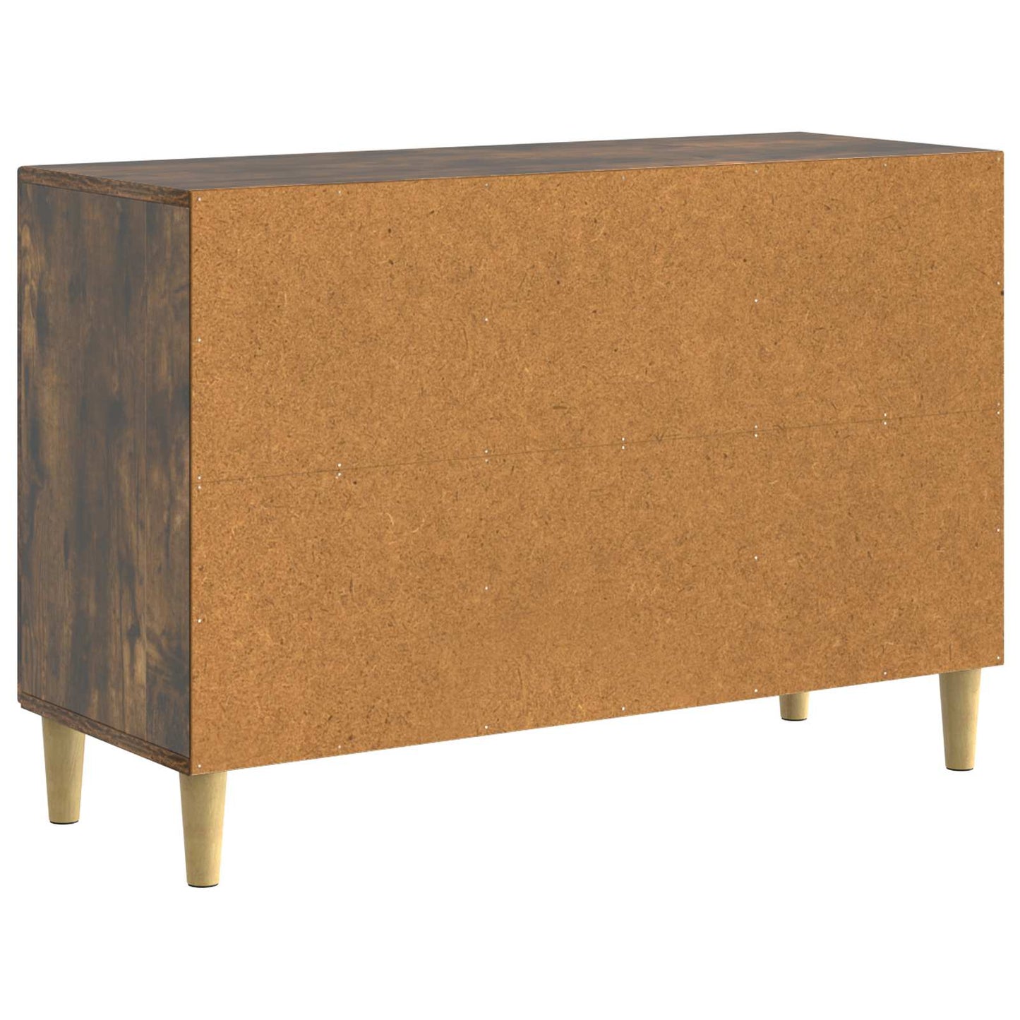 Sideboard Røget eg 89 x 34,5 x 60 cm Konstrueret træ