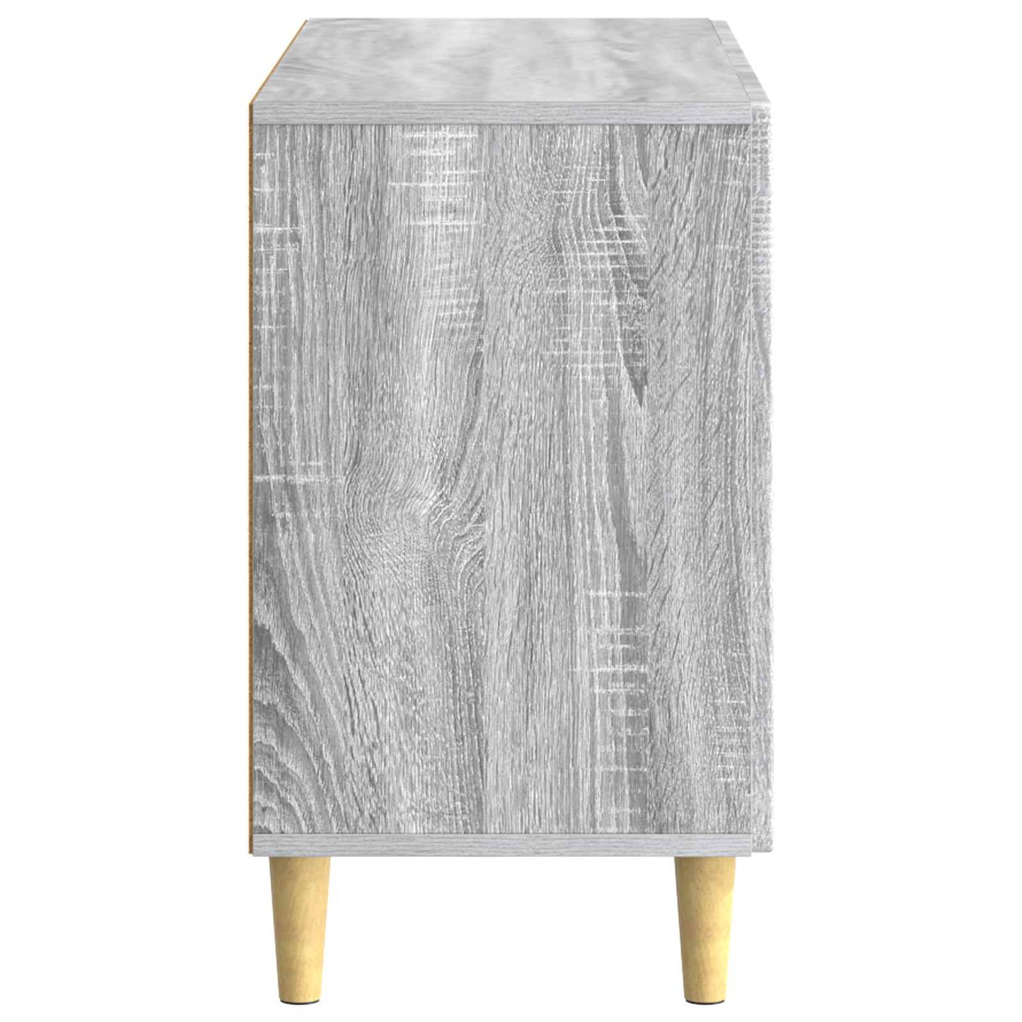 Sideboard Grå sonoma-eg 89 x 34,5 x 60 cm Konstrueret træ