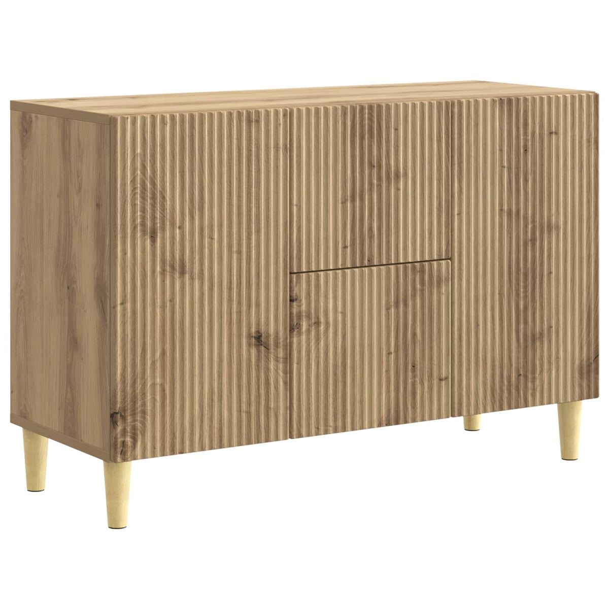 Sideboard Artisan-eg 89 x 34,5 x 60 cm Konstrueret træ