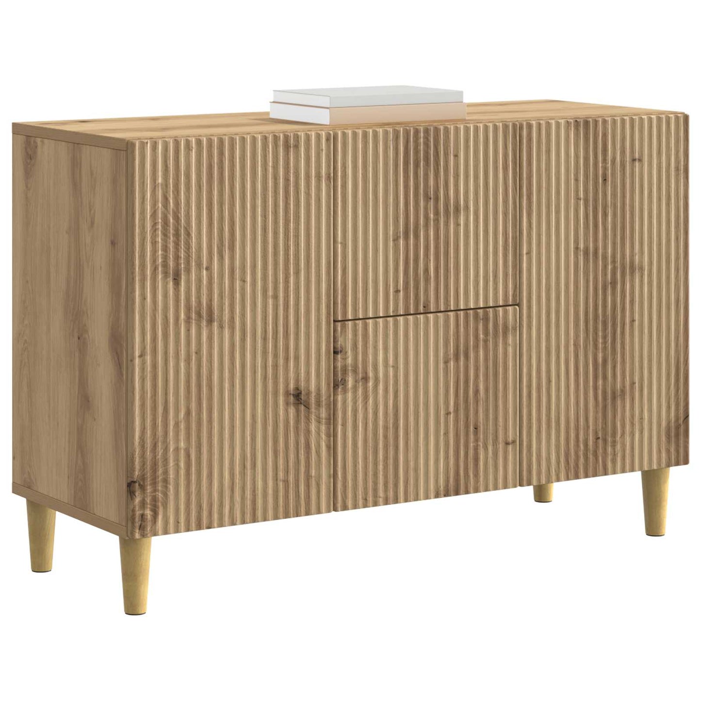 Sideboard Artisan-eg 89 x 34,5 x 60 cm Konstrueret træ