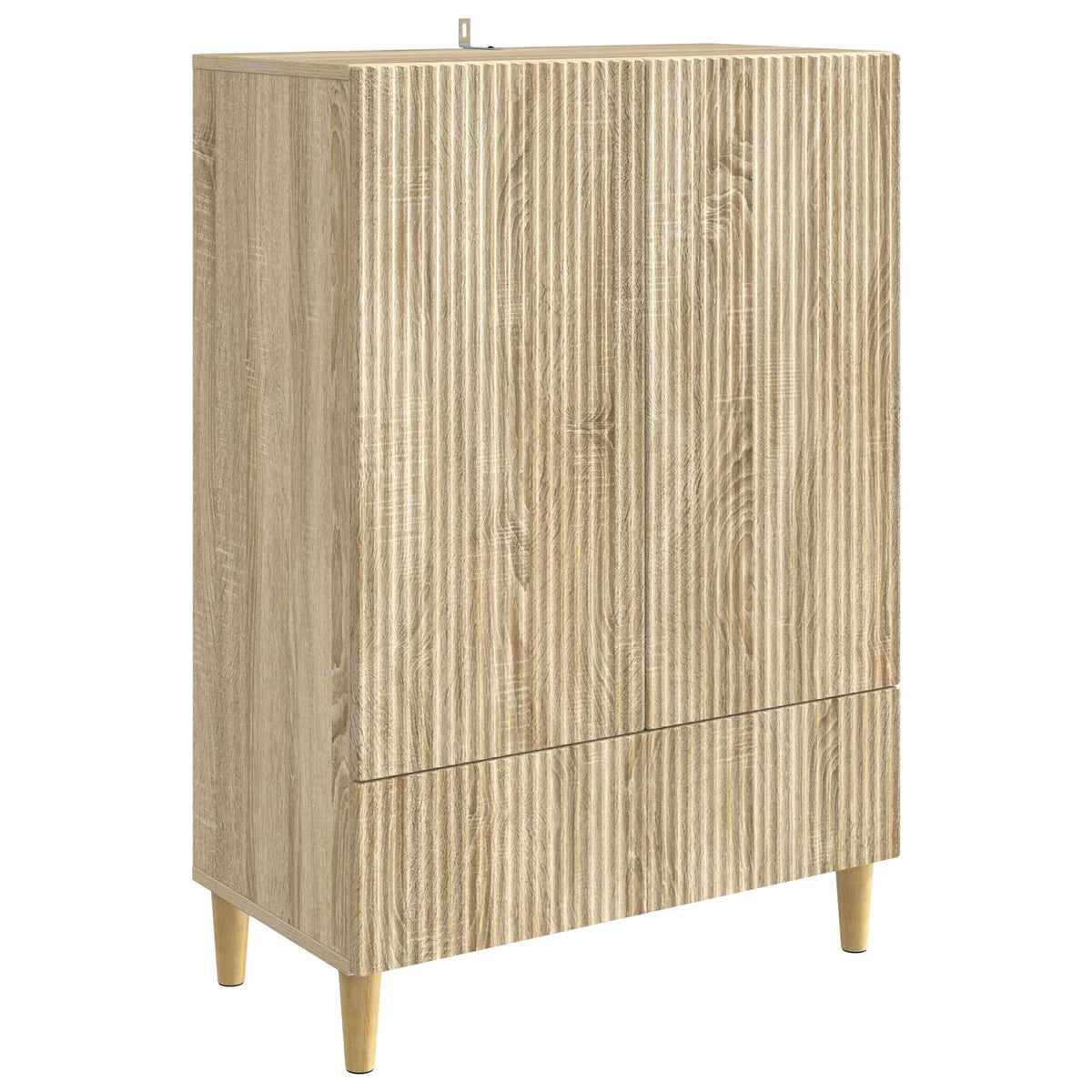Sideboard Sonoma-eg 66 x 34,5 x 95 cm Konstrueret træ