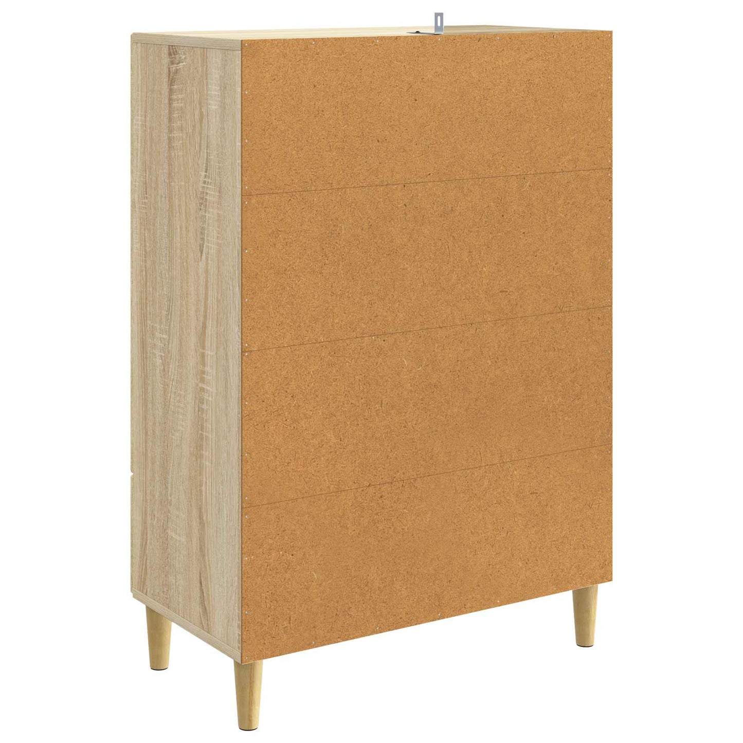 Sideboard Sonoma-eg 66 x 34,5 x 95 cm Konstrueret træ