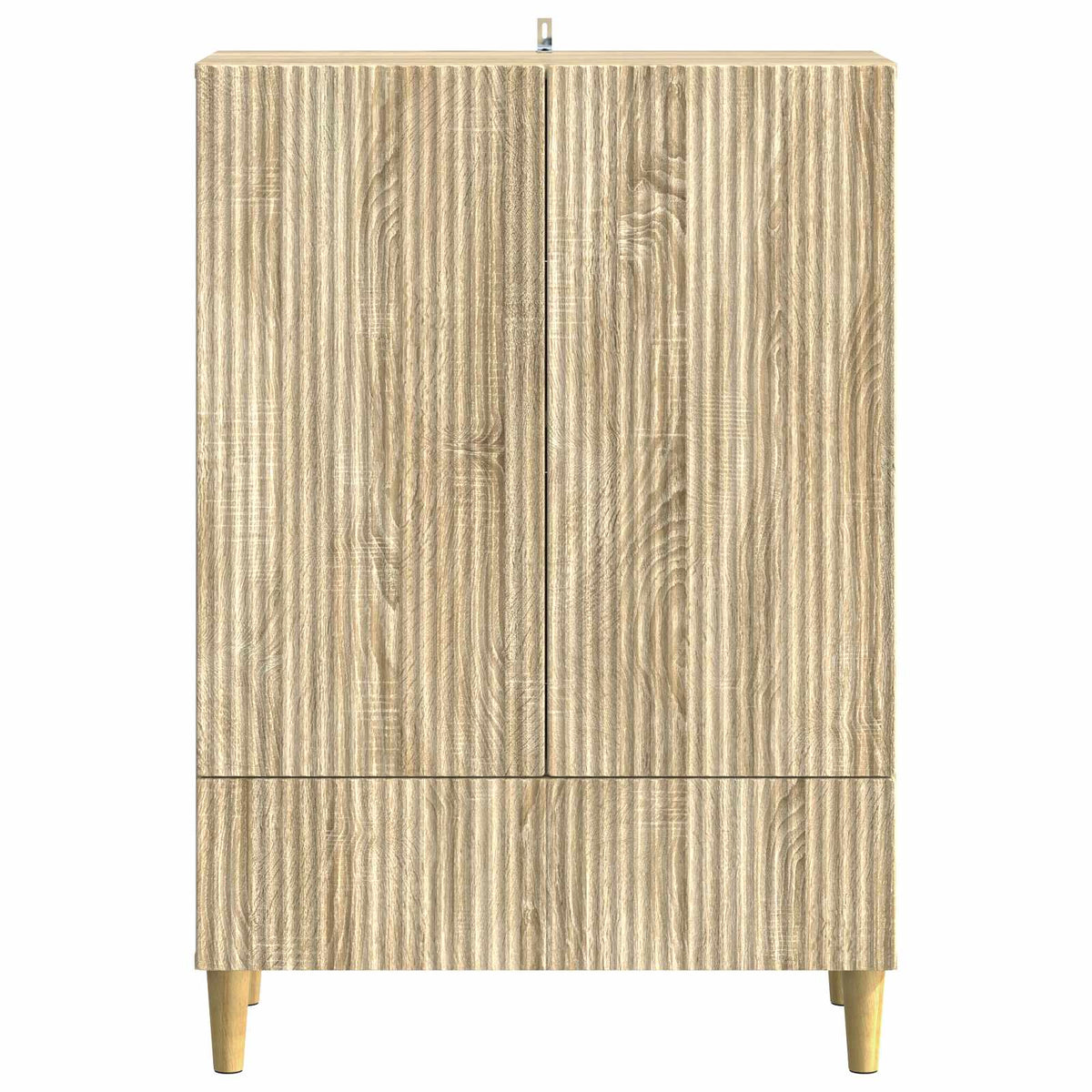 Sideboard Sonoma-eg 66 x 34,5 x 95 cm Konstrueret træ