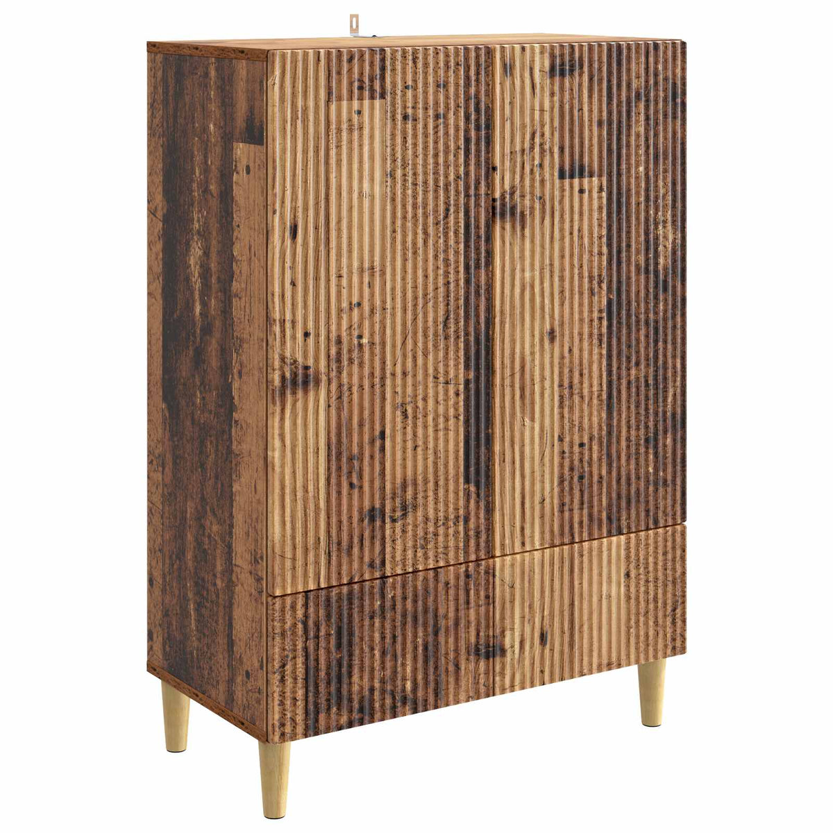 Sideboard Gammelt træ 66 x 34,5 x 95 cm Konstrueret træ