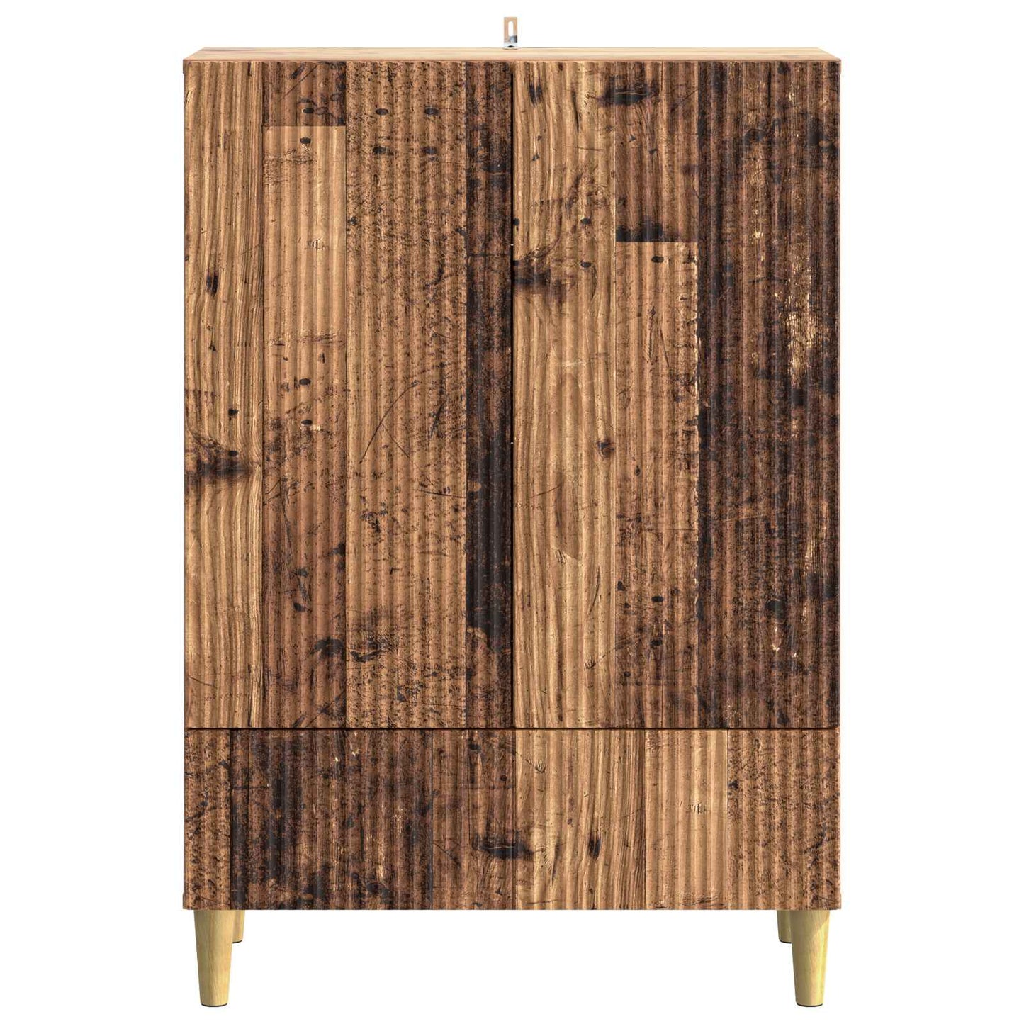 Sideboard Gammelt træ 66 x 34,5 x 95 cm Konstrueret træ