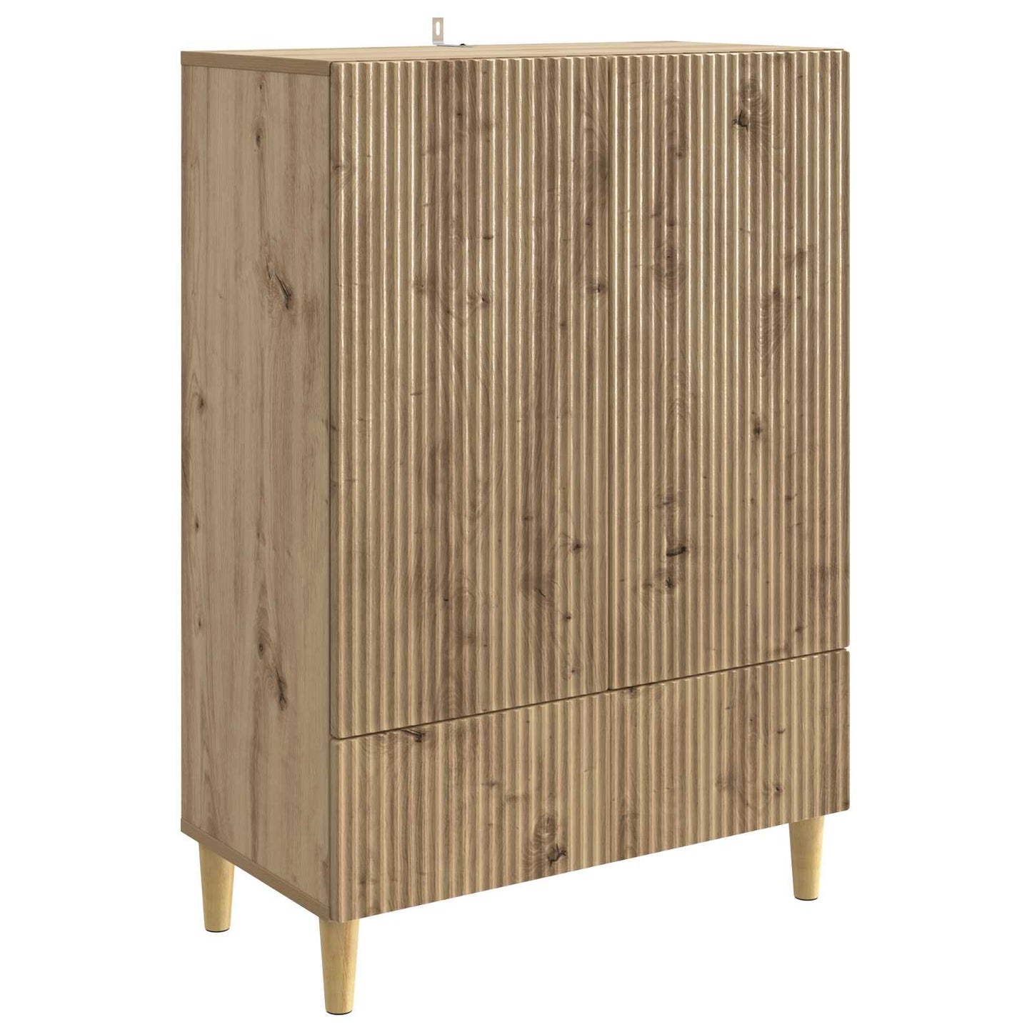 Sideboard Artisan-eg 66 x 34,5 x 95 cm Konstrueret træ