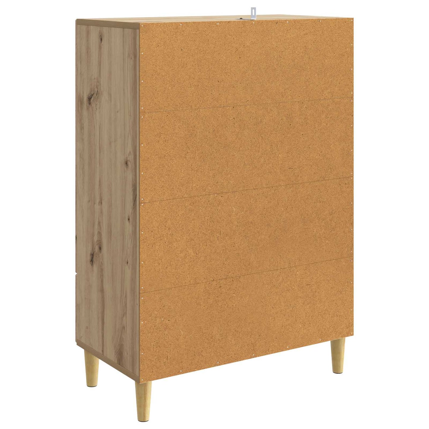 Sideboard Artisan-eg 66 x 34,5 x 95 cm Konstrueret træ