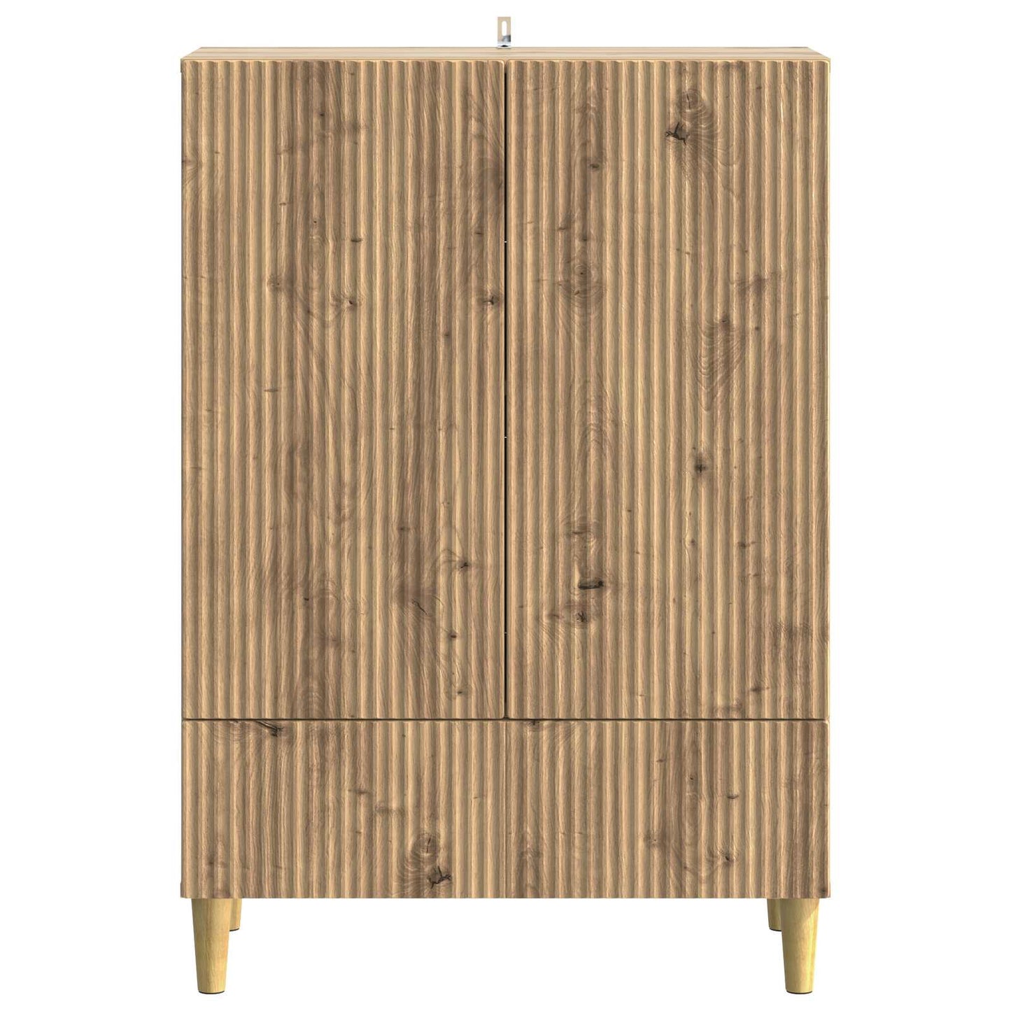 Sideboard Artisan-eg 66 x 34,5 x 95 cm Konstrueret træ