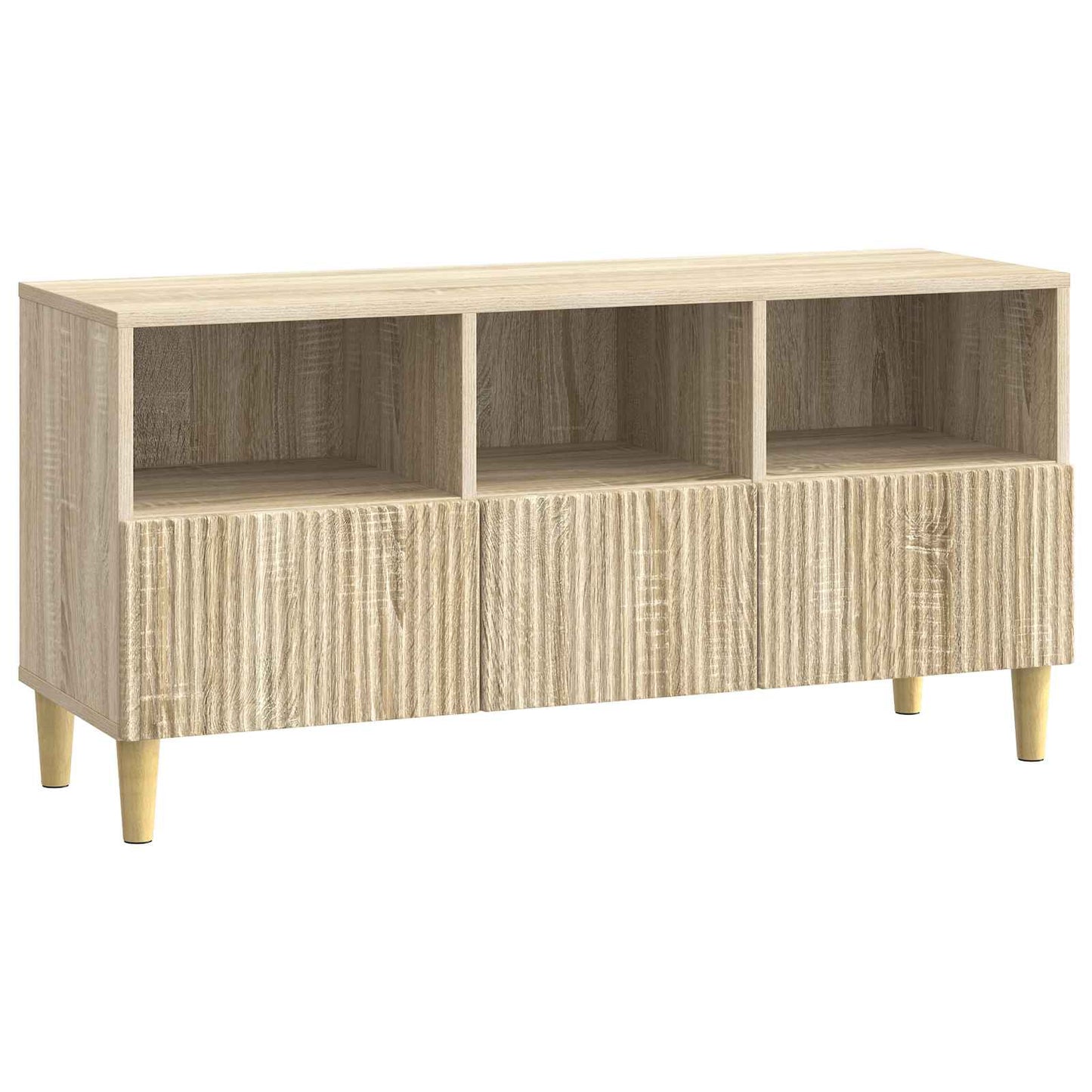 TV-skab 102 x 34,5 x 50 cm Sonoma-eg Konstrueret træ