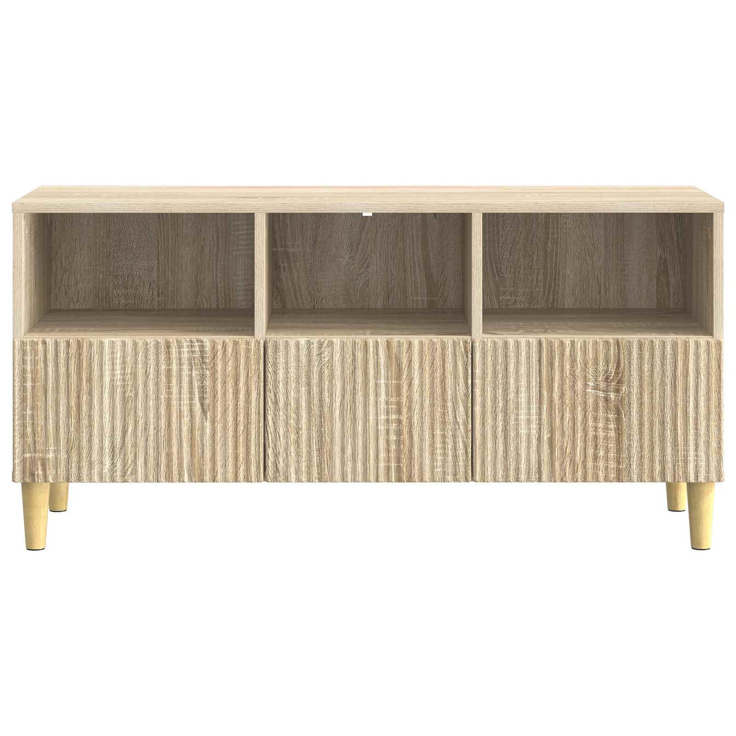 TV-skab 102 x 34,5 x 50 cm Sonoma-eg Konstrueret træ