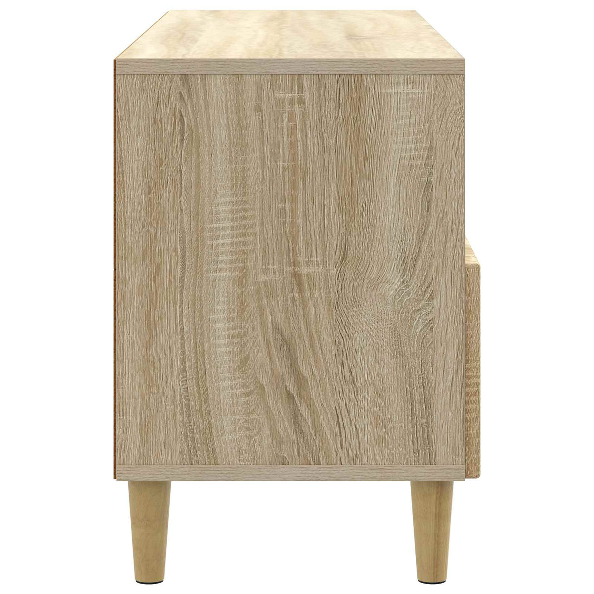 TV-skab 102 x 34,5 x 50 cm Sonoma-eg Konstrueret træ
