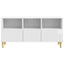 TV-skab 102 x 34,5 x 50 cm Hvid højglans Konstrueret træ