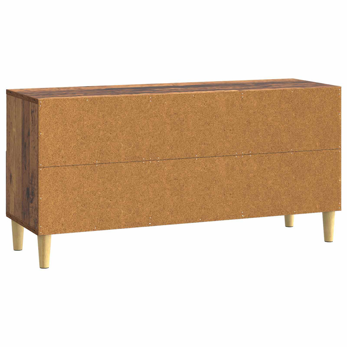 TV-skab 102 x 34,5 x 50 cm Gammelt træ Konstrueret træ