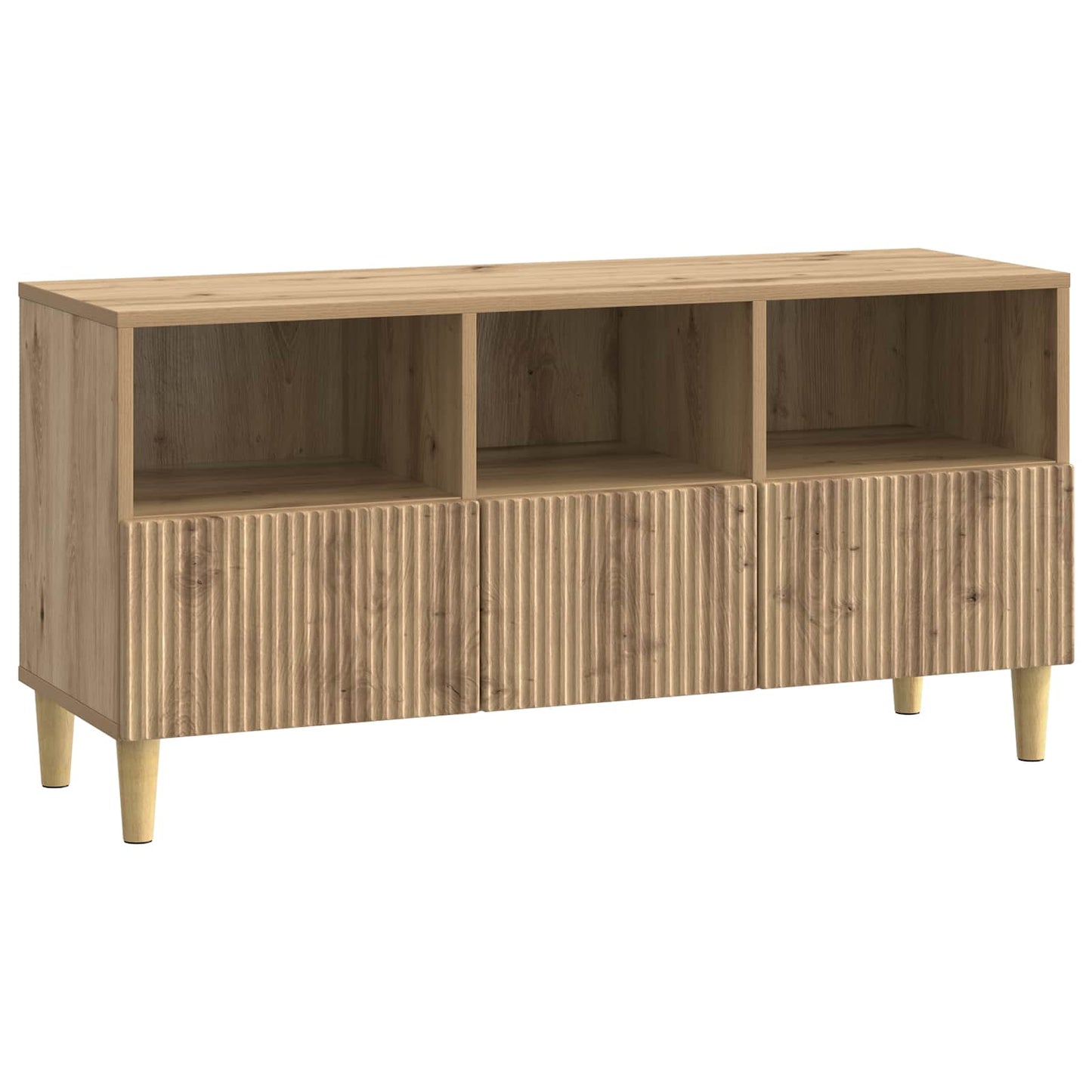 TV-skab 102 x 34,5 x 50 cm Artisan-eg Konstrueret træ