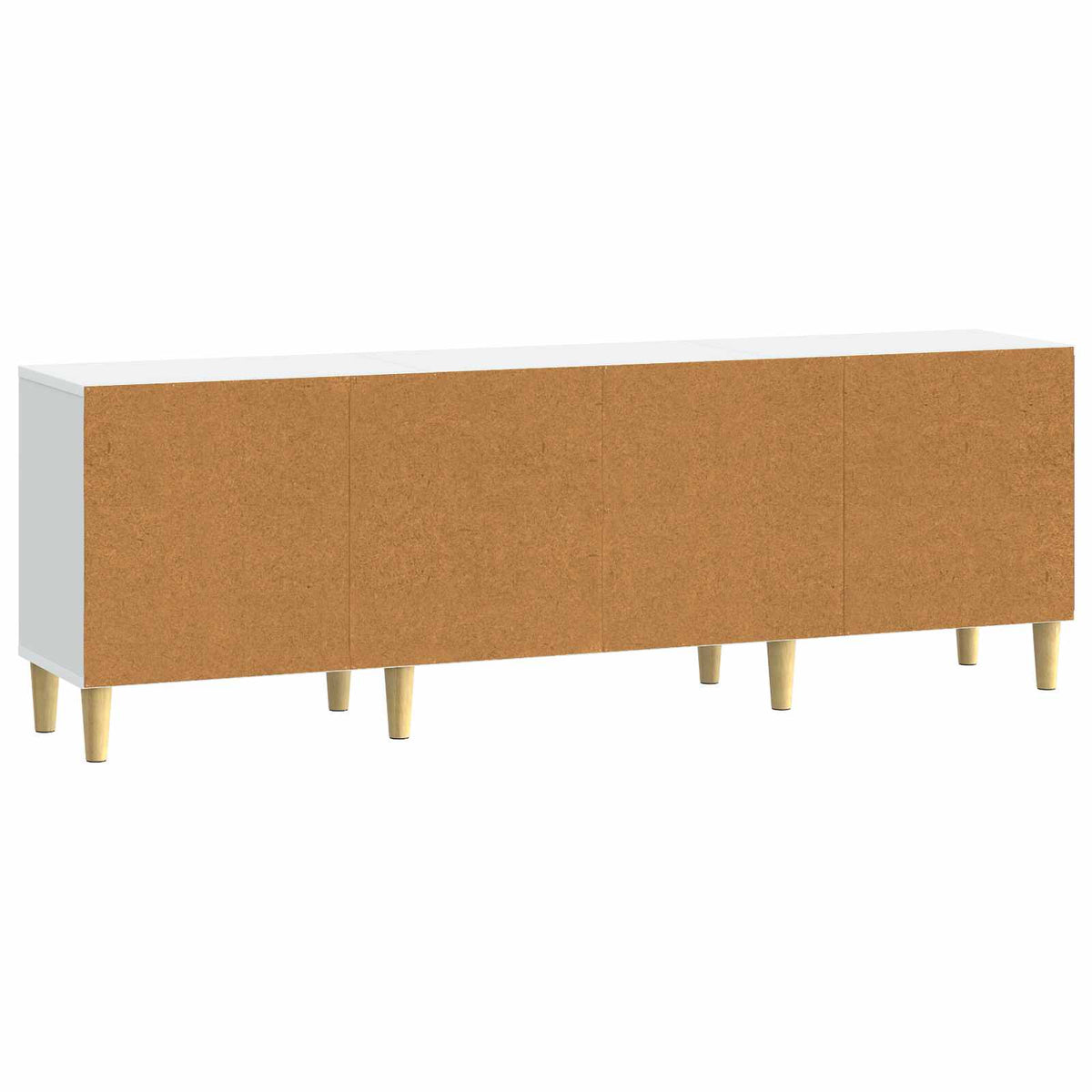 TV-skab Hvid 150 x 31 x 50 cm Konstrueret træ